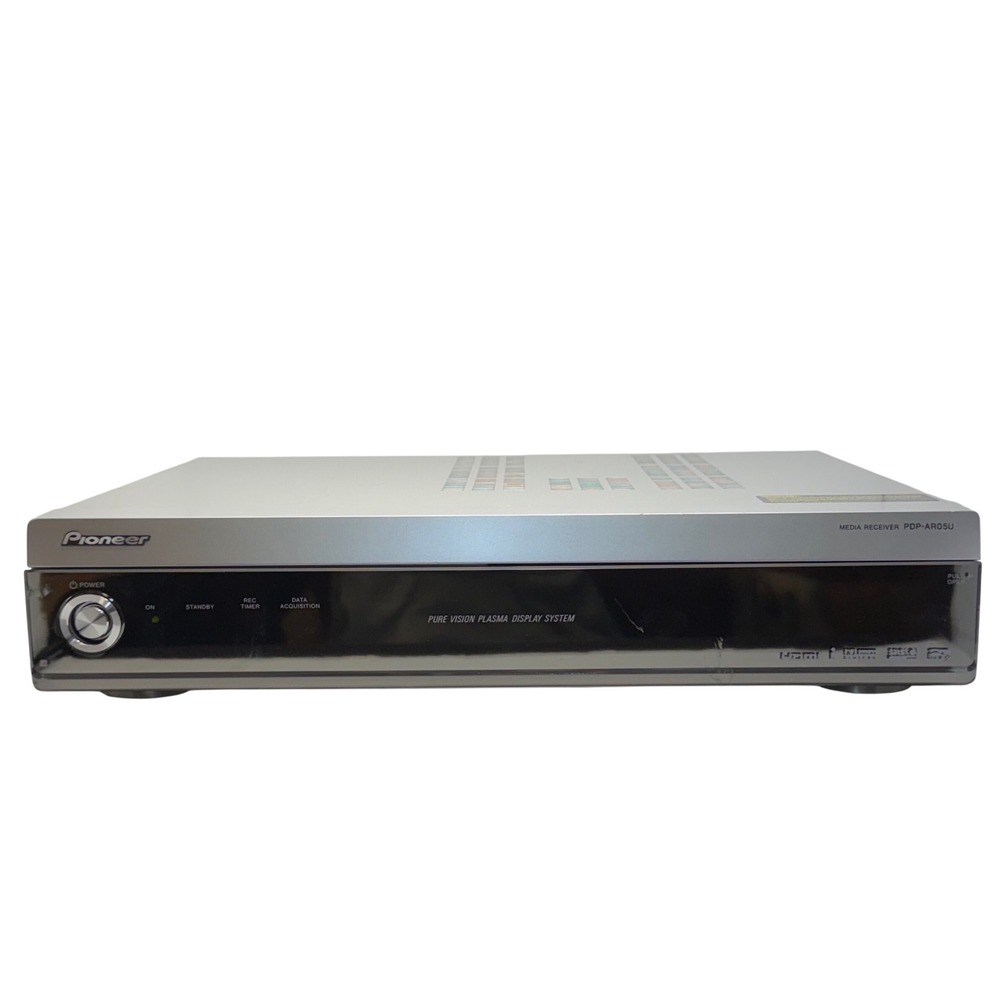 Pioneer Media Receiver PDP-AR05U Silver Pure Vision Plasma Display System Tested
